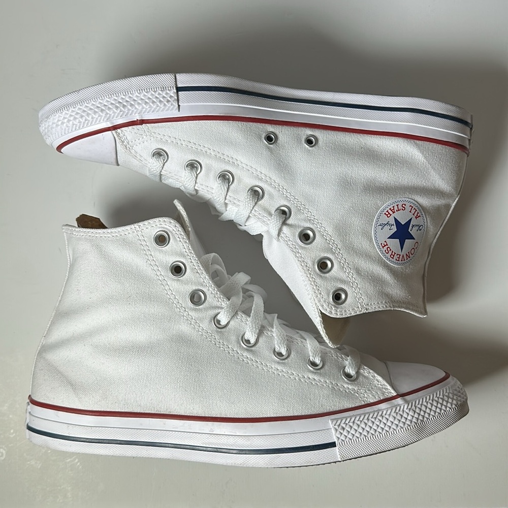 NWOT CONVERSE | Chuck Taylor All Star White High Top Shoes - Picture 9 of 13